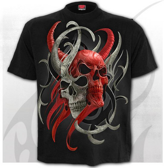 Skull synthesis T-shirt