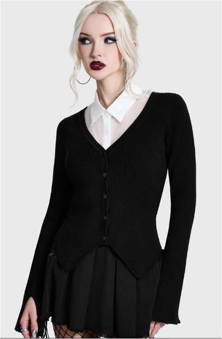 Skultra V-Neck Cardigan