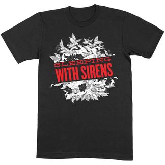 Sleeping with sirens Floral T-shirt