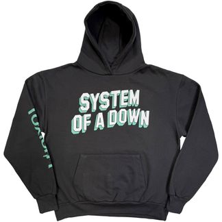 System of a down Hollywood logo tour 26 hooded sweater