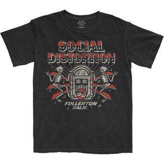 Social distortion jukebox skelly T-shirt 