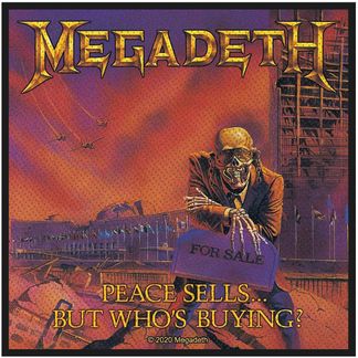 Megadeth peace sells patch