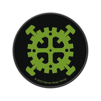 Type o negative gear logo woven patch