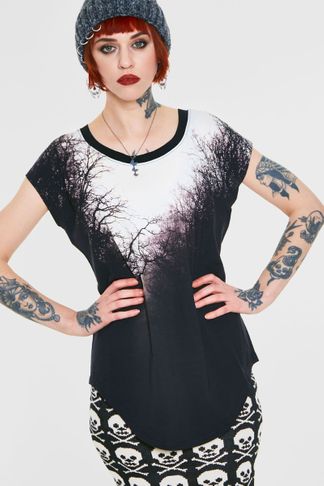 Jawbreaker Spooky woods baggy top