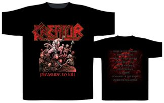 Kreator Pleasure to kill t shirt