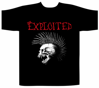 The Exploited Shortsleeve T-Shirt Beat The Bastards