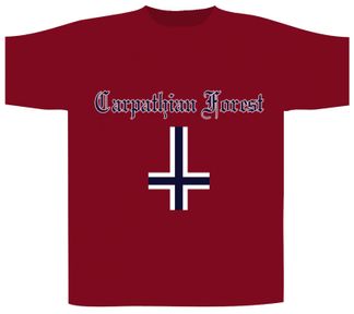 Carpathian - Forest - T-Shirt - Norway - Red