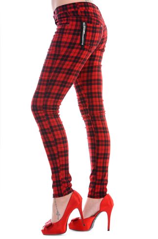 Banned - Red Checker- Trouser