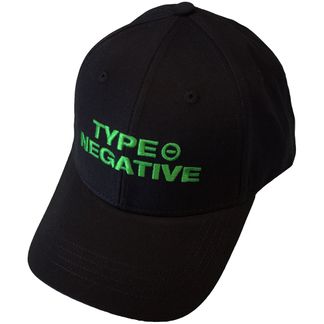 Type O Negative Unisex Baseball Cap: Text Logo (Black)