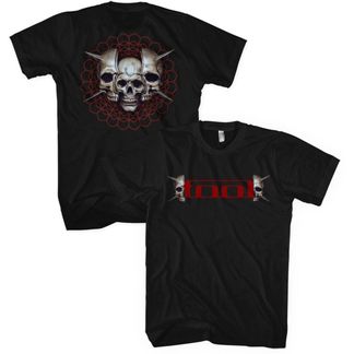 Tool Skull Spikes (back print) T-shirt