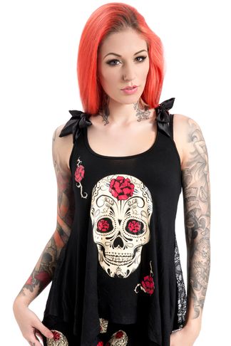 Jawbreaker - Skull &Rose - Top