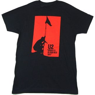 U2 under a blood red sky t-shirt