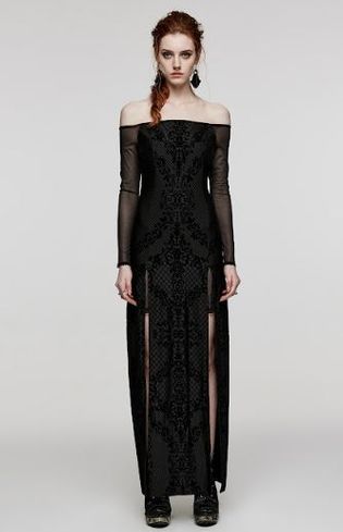 Gothic split dress