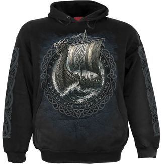 Spiral Unisex Pullover Hoodie: Viking Norseman