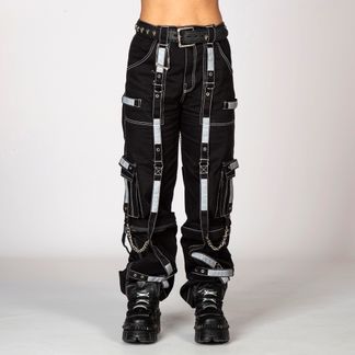 Newrock W-PANTS016-S1 Zwarte goth & metal broek 