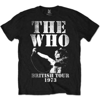 The who T-shirt British tour 1973