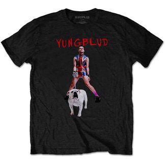 Yungblud Unisex T-Shirt: Strawberry Lipstick (Black)