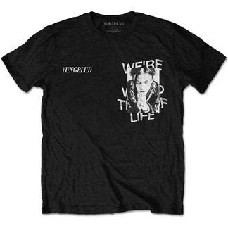 Yungblud Unisex T-Shirt: Weird Time Of Life (Black) (Back Print)