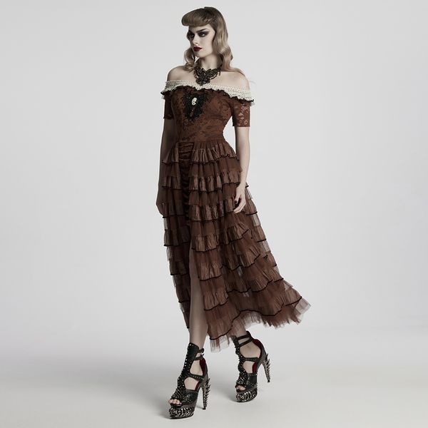 Punkrave WQ-754LQF Elegant steampunk dress - Babashope - 8