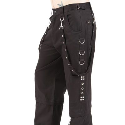 Dead Threads - Black Metal - Side Rings Trouser - Babashope - 4