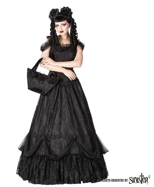 Sinister 1057 Medieval Gothic Longdress - Babashope - 4