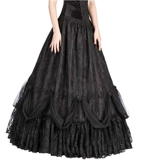 Sinister 1057 Medieval Gothic Longdress - Babashope - 4