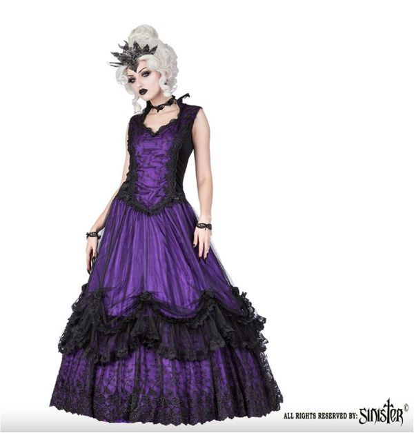 Sinister 1080 Ethelinda Longdress Paars - Babashope - 2