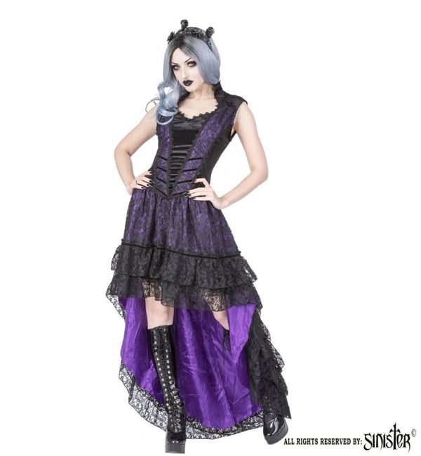 Sinister 1093 Lisha Longdress Paars - Babashope - 3