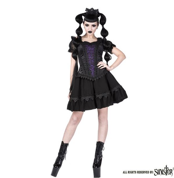 Sinister 1119 soft drill petticoat rok - Babashope - 4