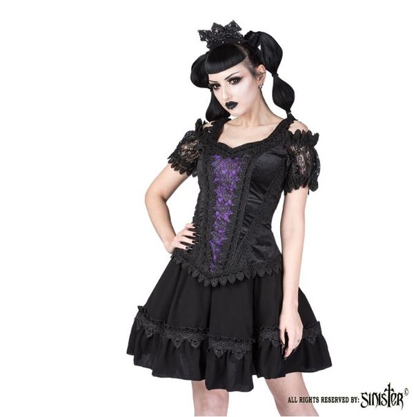 Sinister 1119 soft drill petticoat rok - Babashope - 4