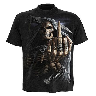 Bone finger - Men T-Shirt - Spiral - Babashope - 5