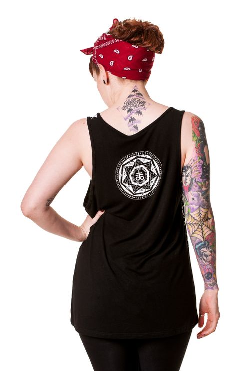 PENTAGRAM BLACK VEST-Shirt - Babashope - 3