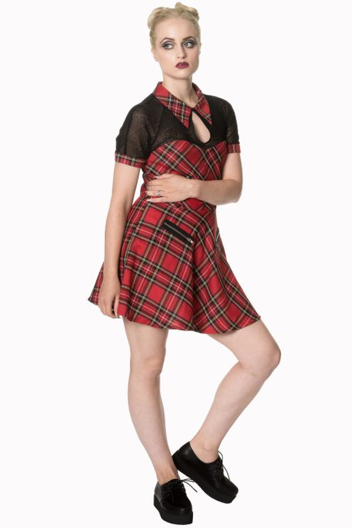 Dusk Beauty tartan dress - Babashope - 6