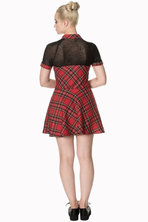 Dusk Beauty tartan dress - Babashope - 6