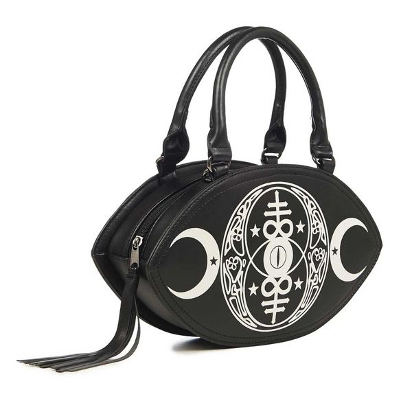New Moon handtas zwart Banned apparel - Babashope - 4