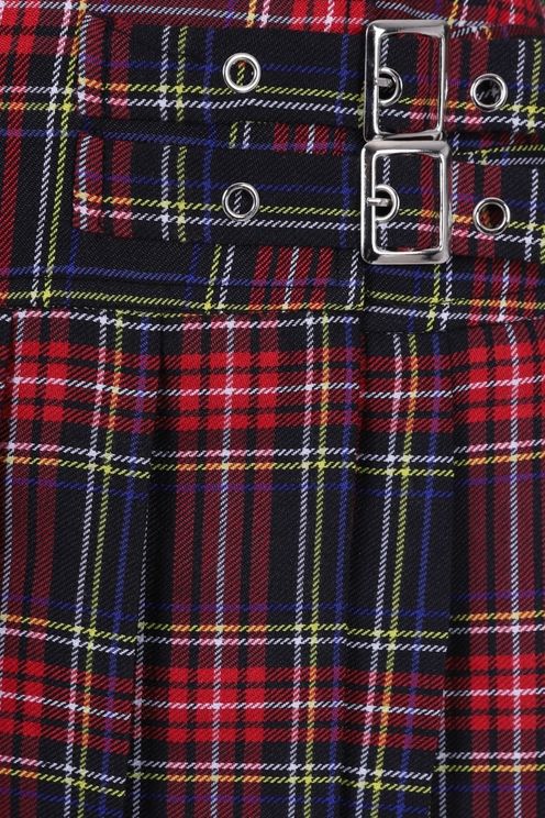 Banned Darkdoll (blk) tartan minirok - Babashope - 6