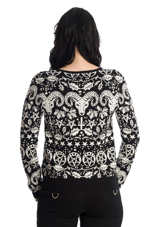 Goat lord all-over X-mass jumper - Babashope - 5