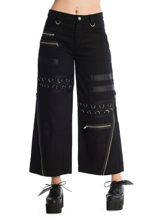 Banned ember Baggy trouser blk - Babashope - 8