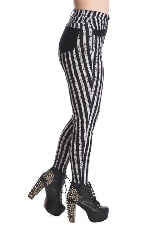 Banned retro Spooky nightwalks broek - Babashope - 4