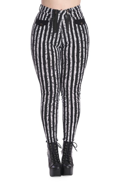 Banned retro Spooky nightwalks broek - Babashope - 4