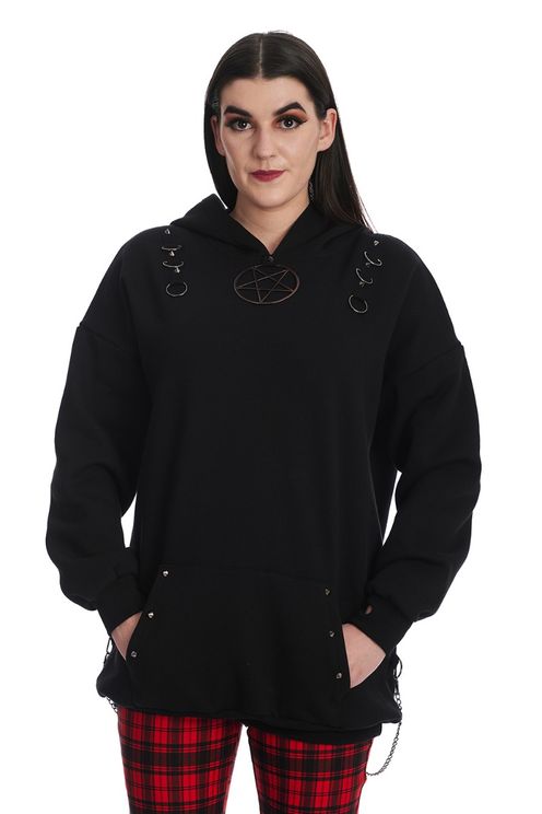 Black helia hoodie - Babashope - 5