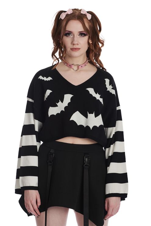 Offwhite Annabelle bat jumper - Babashope - 4