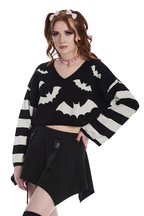 Offwhite Annabelle bat jumper - Babashope - 4