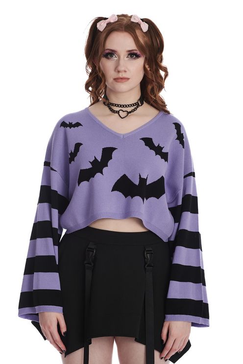 Annabelle Bat jumper paars - Babashope - 4