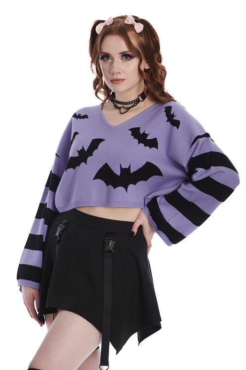 Annabelle Bat jumper paars - Babashope - 4