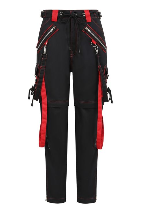 Goth trooper broek blk/red - Babashope - 4