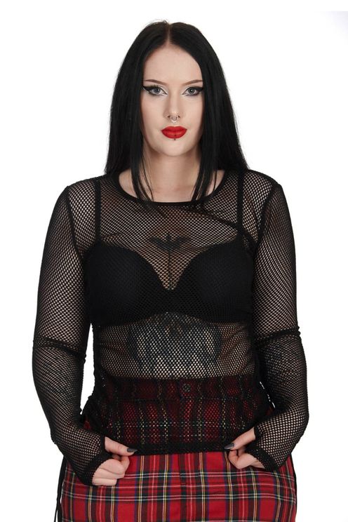 Black groovy elegy top  - Babashope - 5