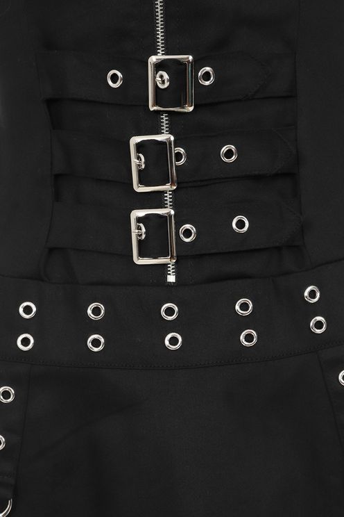 Black astrid mini jurk - Babashope - 3