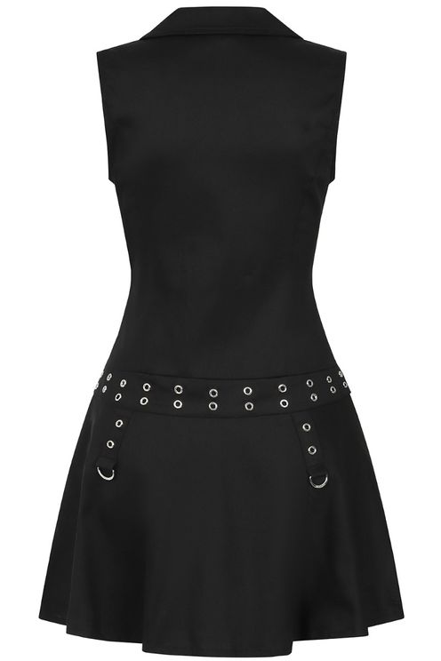 Black astrid mini jurk - Babashope - 3