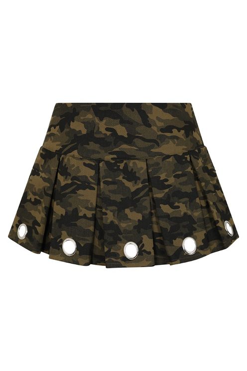 Tessa camouflage minirok - Babashope - 4
